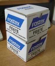 Fostex FE87E 外箱